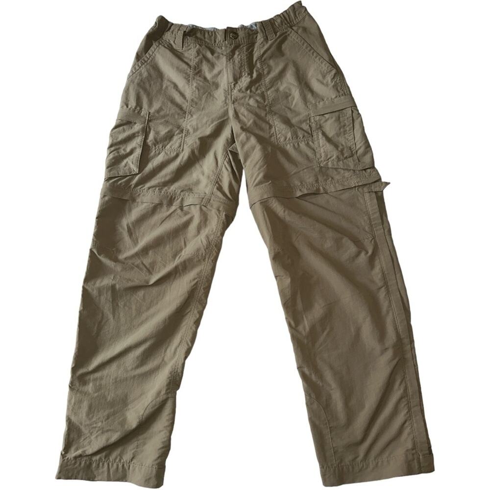REI CONVERTIBLE ZIP OFF NYLON HIKING PANTS / SHORTS SIZE 8 Petite